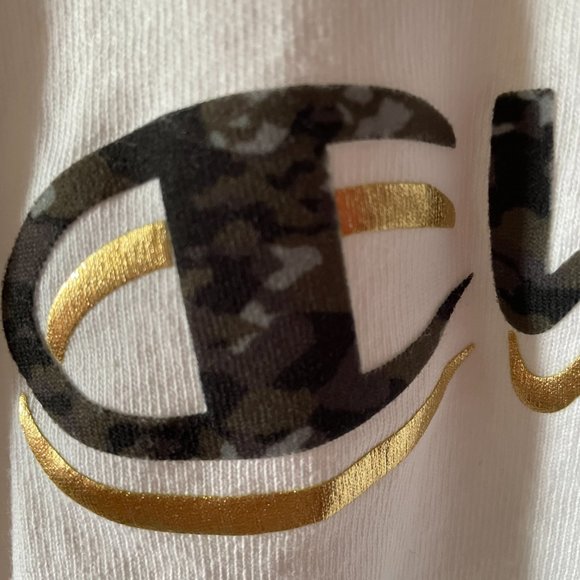 Champion long sleet white tshirt - Picture 3 of 3